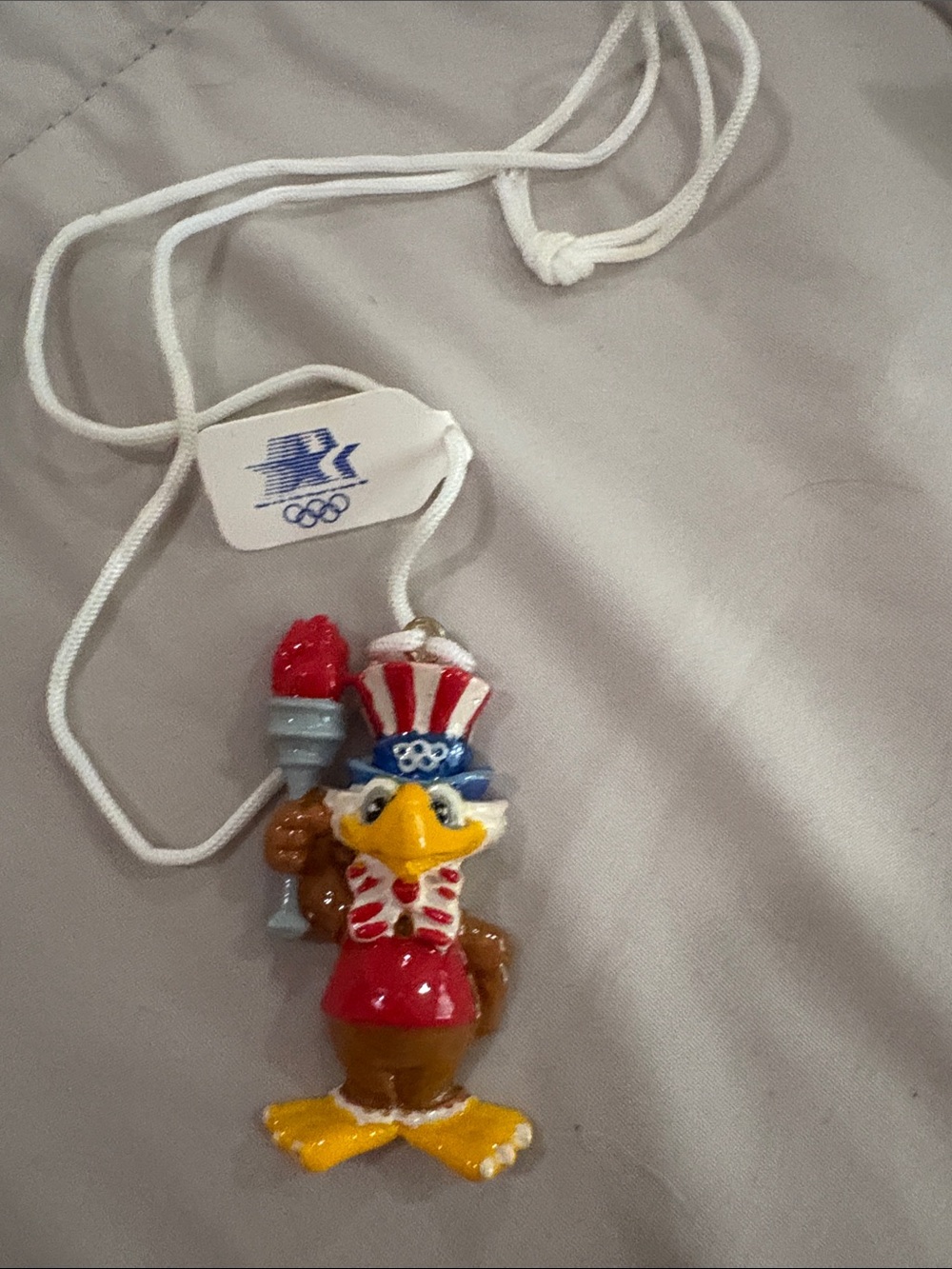 Olympic Memorabilia LA 1982 Sam The Eagle NOSWT Vintage Tack